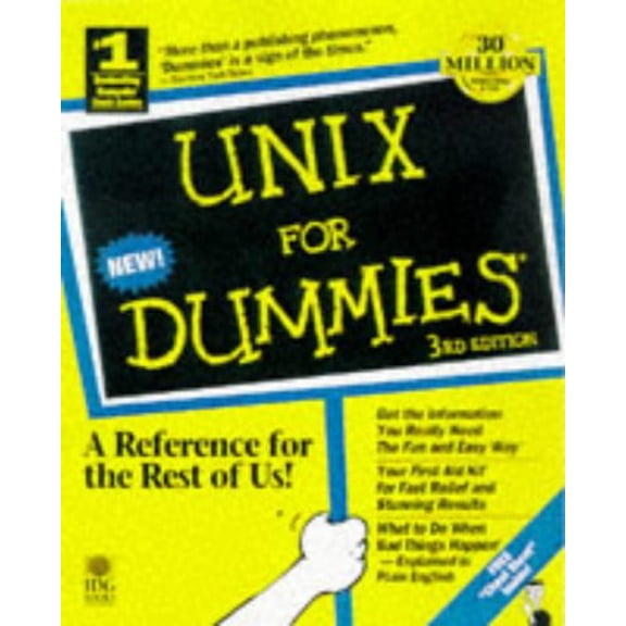 Pre-Owned Unix for Dummies Paperback John R. Levine and Margaret Levine Young, Margaret Levine Young