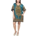 thumbnail image 1 of Unixex Dashiki Print African Traditional Dashki Tunics and Top With Loose-Fit - One Size Fits Most, 1 of 2