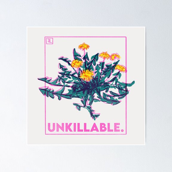 Unkillable Superhero Comic Action Animated Show Immortal Invincible Wall Decor, Unframed Poster