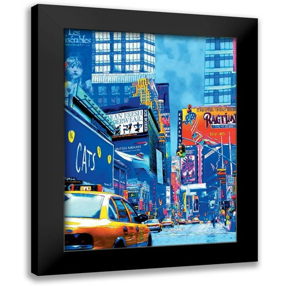 Unknown 11x14 Black Modern Framed Museum Art Print Titled - Broadway