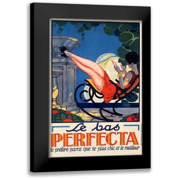 Unknown 11x14 Black Modern Framed Museum Art Print Titled - Le Bas Perfecta