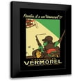 thumbnail image 1 of Unknown 11x14 Black Modern Framed Museum Art Print Titled - Vermorel Automobiles, 1 of 5