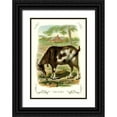thumbnail image 1 of Unknown 11x14 Black Ornate Wood Framed with Double Matting Museum Art Print Titled - The Goat, 1900, 1 of 4