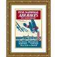 thumbnail image 1 of Unknown 11x14 Gold Ornate Wood Framed with Double Matting Museum Art Print Titled - National Air Races 1930, 1 of 4