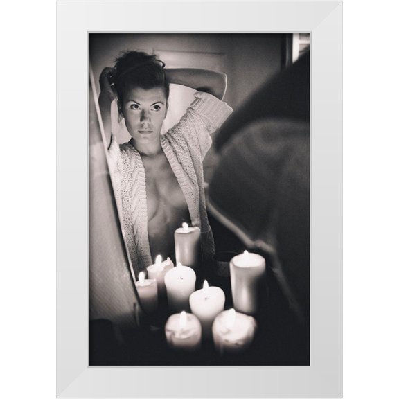 Unknown 11x14 White Modern Wood Framed Museum Art Print Titled - Eva