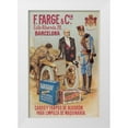 thumbnail image 1 of Unknown 11x14 White Modern Wood Framed Museum Art Print Titled - F. Farge, 1 of 4