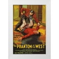 thumbnail image 1 of Unknown 11x14 White Modern Wood Framed Museum Art Print Titled - Vintage Westerns: Phantom of the West -  House of hate, 1 of 4