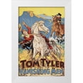 thumbnail image 1 of Unknown 11x14 White Modern Wood Framed Museum Art Print Titled - Vintage Westerns: Vanishing men, 1 of 4