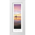 thumbnail image 1 of Unknown 11x24 White Modern Wood Framed Museum Art Print Titled - Natures Colors Beach, 1 of 4