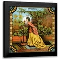 thumbnail image 1 of Unknown 12x12 Black Modern Framed Museum Art Print Titled - Affection, 1 of 5