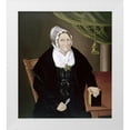 thumbnail image 1 of Unknown 12x13 White Modern Wood Framed Museum Art Print Titled - Elderly Quaker Lady, 1 of 4