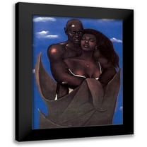 Unknown 12x14 Black Modern Framed Museum Art Print Titled - Embrace