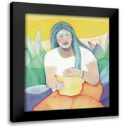 Unknown 12x14 Black Modern Framed Museum Art Print Titled - One Sister