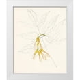 thumbnail image 1 of Unknown  12x14 White Modern Wood Framed Museum Art Print Titled - Watercolor Leaf Sketches III, 1 of 4