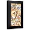 thumbnail image 1 of Unknown 12x24 Black Modern Framed Museum Art Print Titled - Teddy Bear Panel I, 1 of 5