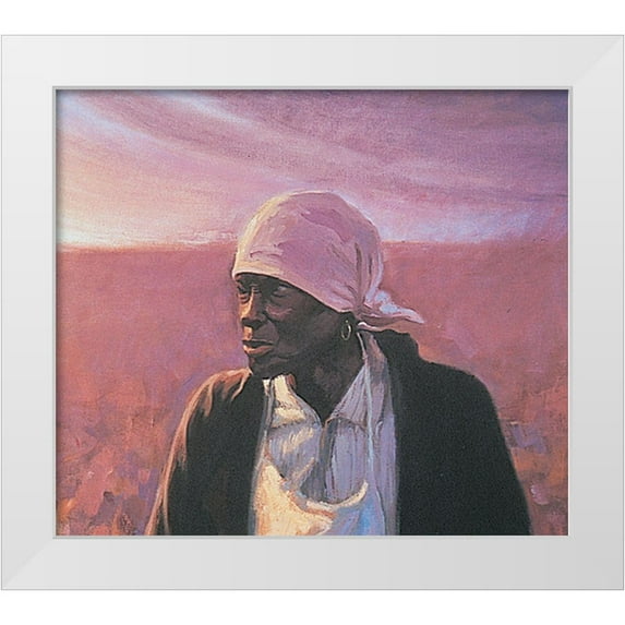 Unknown 13x12 White Modern Wood Framed Museum Art Print Titled - Wisdom of Age
