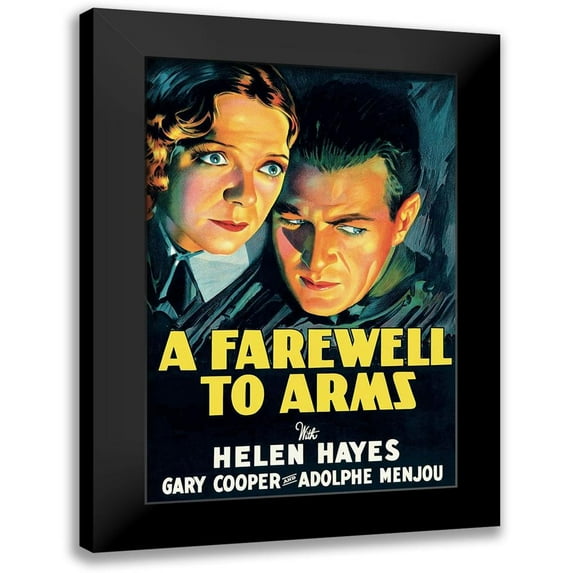 Unknown 13x18 Black Modern Framed Museum Art Print Titled - Vintage Film Posters: Farewell to Arms