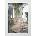 thumbnail image 1 of Unknown 13x18 White Modern Wood Framed Museum Art Print Titled - Hacienda Patio, 1 of 4