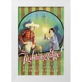 thumbnail image 1 of Unknown 13x18 White Modern Wood Framed Museum Art Print Titled - Vintage Westerns: Fighting Edge, 1 of 4