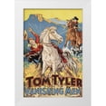thumbnail image 1 of Unknown 13x18 White Modern Wood Framed Museum Art Print Titled - Vintage Westerns: Vanishing men, 1 of 4