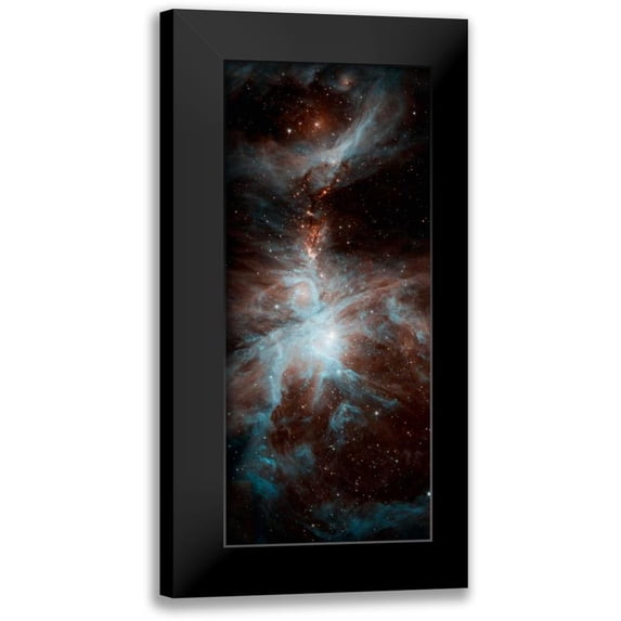 Unknown 13x24 Black Modern Framed Museum Art Print Titled - Space Photography XIV