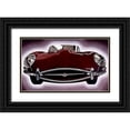 thumbnail image 1 of Unknown 14x10 Black Ornate Wood Framed with Double Matting Museum Art Print Titled - Sports Car I, 1 of 4