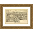 thumbnail image 1 of Unknown 14x10 Gold Ornate Wood Framed with Double Matting Museum Art Print Titled - Providence Pennsylvania -1892, 1 of 4