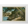 thumbnail image 1 of Unknown 14x10 White Modern Wood Framed Museum Art Print Titled - The Cote dAzur IV, 1 of 4