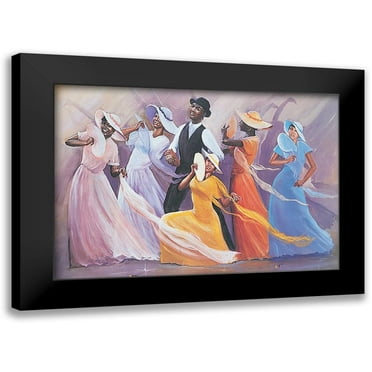 Unknown 14x11 Black Modern Framed Museum Art Print Titled - Showtime