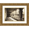 thumbnail image 1 of Unknown 14x11 Gold Ornate Wood Framed with Double Matting Museum Art Print Titled - Old Mexico III, 1 of 4