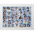 thumbnail image 1 of Unknown 14x11 White Modern Wood Framed Museum Art Print Titled - Great Women, 1 of 4