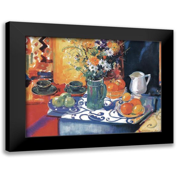 Unknown 14x12 Black Modern Framed Museum Art Print Titled - Table Setting