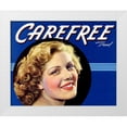 thumbnail image 1 of Unknown 14x12 White Modern Wood Framed Museum Art Print Titled - Carefree, 1 of 4