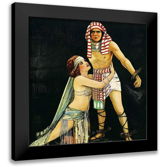 Unknown 15x15 Black Modern Framed Museum Art Print Titled - Vintage Film Posters: She - Detail