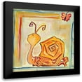 thumbnail image 1 of Unknown 15x16 Black Modern Framed Museum Art Print Titled - Snailey, 1 of 5