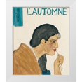 thumbnail image 1 of Unknown 15x17 White Modern Wood Framed Museum Art Print Titled - Automne, 1 of 4