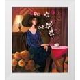 thumbnail image 1 of Unknown 15x17 White Modern Wood Framed Museum Art Print Titled - Tea Time Left, 1 of 4