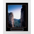 thumbnail image 1 of Unknown 15x18 White Modern Wood Framed Museum Art Print Titled - Climber - Challenge, 1 of 4