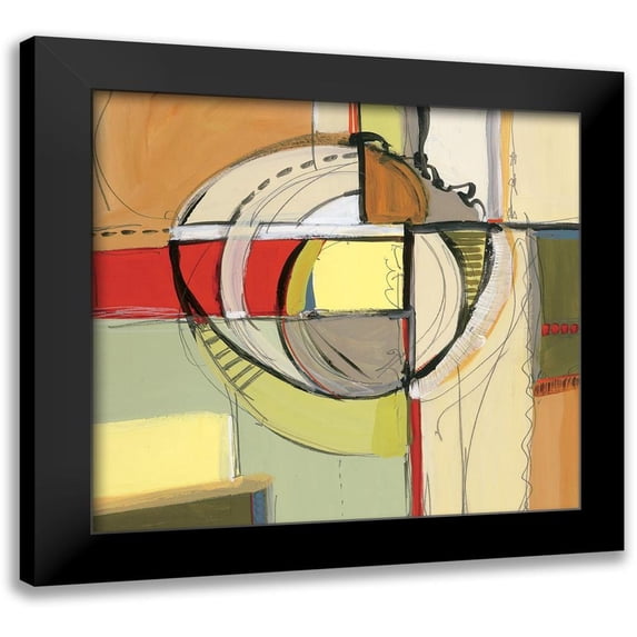Unknown 16x15 Black Modern Framed Museum Art Print Titled - Abstract I