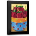 thumbnail image 1 of Unknown 16x24 Black Modern Framed Museum Art Print Titled - Strawberries, 1 of 5