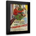thumbnail image 1 of Unknown 17x24 Black Modern Framed Museum Art Print Titled - Vintage Westerns: Phantom of the West - Canyon of Calamity, 1 of 5