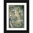 thumbnail image 1 of Unknown 17x24 Black Ornate Wood Framed with Double Matting Museum Art Print Titled - Pagan Fresco, Burma, 1 of 4