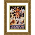 thumbnail image 1 of Unknown 17x24 Gold Ornate Wood Framed with Double Matting Museum Art Print Titled - Magicians: Dante: Tricks for Everybody, 1 of 4