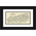 thumbnail image 1 of Unknown 18x11 Black Ornate Wood Framed with Double Matting Museum Art Print Titled - Great Smoky Mountain National Park, 1 of 4