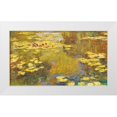 thumbnail image 1 of Unknown 18x12 White Modern Wood Framed Museum Art Print Titled - Water Lilys, 1 of 4