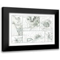 thumbnail image 1 of Unknown 18x13 Black Modern Framed Museum Art Print Titled - Forts in Spain - Thiers 1866, 1 of 5