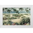 thumbnail image 1 of Unknown 18x13 White Modern Wood Framed Museum Art Print Titled - Beach and Sails, 1 of 4