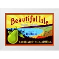 thumbnail image 1 of Unknown 18x13 White Modern Wood Framed Museum Art Print Titled - Beautiful Isle Brand Fancy Pears, 1 of 4
