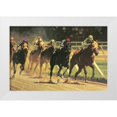 thumbnail image 1 of Unknown 18x13 White Modern Wood Framed Museum Art Print Titled - The Derby, 1 of 4