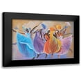 thumbnail image 1 of Unknown 18x14 Black Modern Framed Museum Art Print Titled - Dance Troupe, 1 of 5